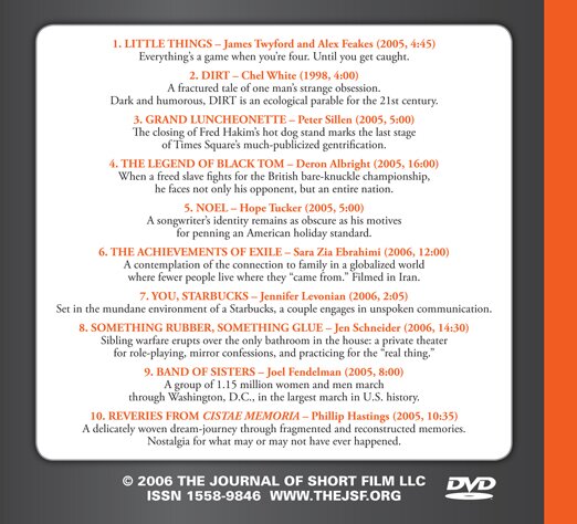 Volume 5 back cover