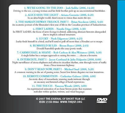 Back cover of volume 6